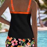Élise | Tankini Deux Pièces Élégant