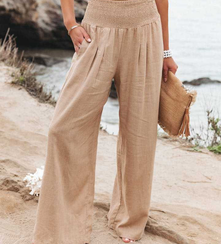 Aileen - Pantalons Large de Plage
