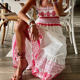 Rianna - Robe Maxi Bohémienne d'Été