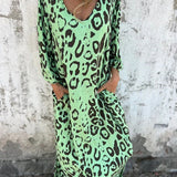 Jessa - Robe Maxi Léopard
