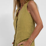 Aira - Ensemble Gilet Boutonné & Pantalon Large